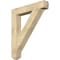 Ekena Millwork Traditional Craftsman Rough Sawn Bracket, Douglas Fir, 6"W x 38"D x 44"H BKT06X38X44TRA04RDF - alternate 1